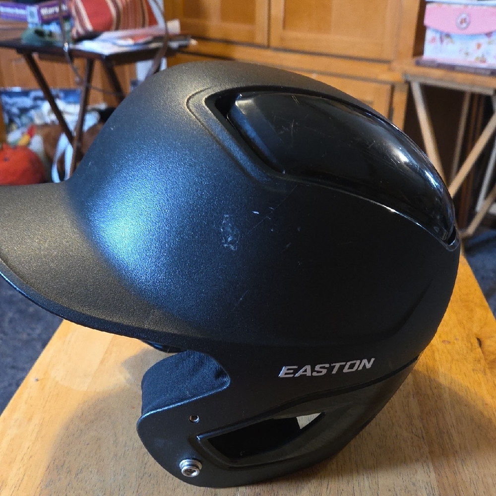Easton Matte Black Sports Helmet